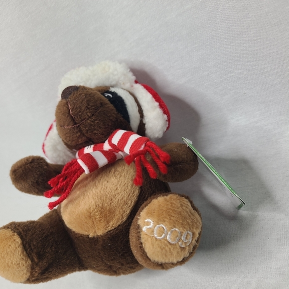 Sears Raccoon 2009 Christmas Plush Reginald - Picture 4 of 5